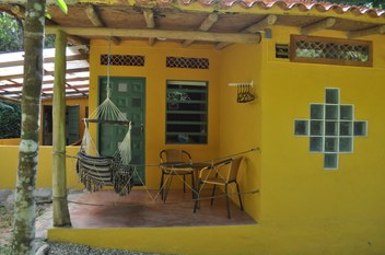 Minca Finca Hostal Bolivar terrace Uacari