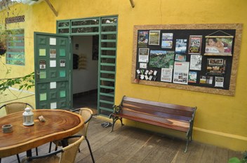 Finca Hostal Bolivar - information board